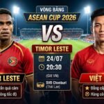 Nhận định bóng đá Timor Leste vs Việt Nam vòng bảng ASEAN Cup 2026 chi tiết trên Gavang TV.